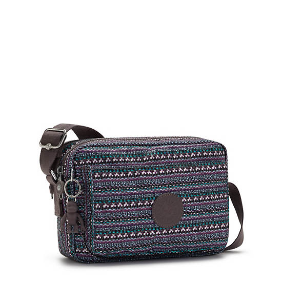 Kipling Abanu Medium Printed Crossbodytassen Donkerblauw | België 2192HA